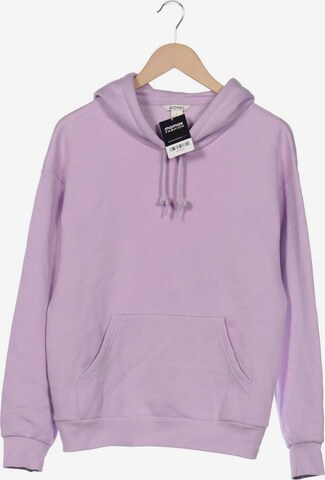 Monki Sweatshirt & Zip-Up Hoodie in S in Purple: front