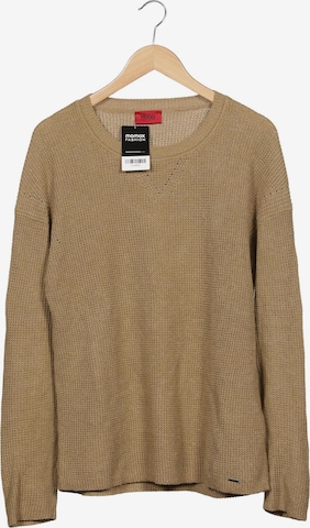 HUGO Pullover M in Beige: Vorderseite