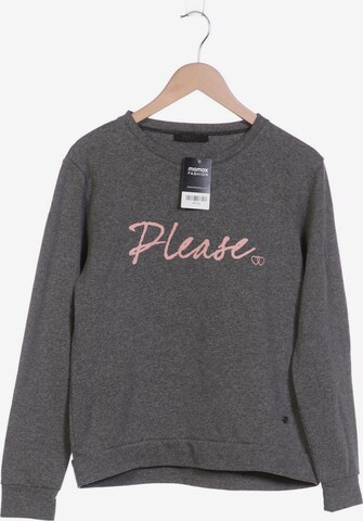 PLEASE Sweater M in Grau: predná strana