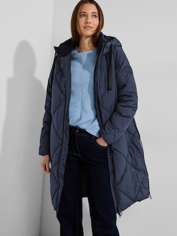 Manteau d’hiver CECIL en bleu : devant