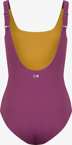 Boochen Bralette Swimsuit 'Langeoog' in Purple