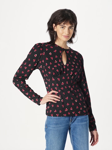 Dorothy Perkins Shirt in Black: front