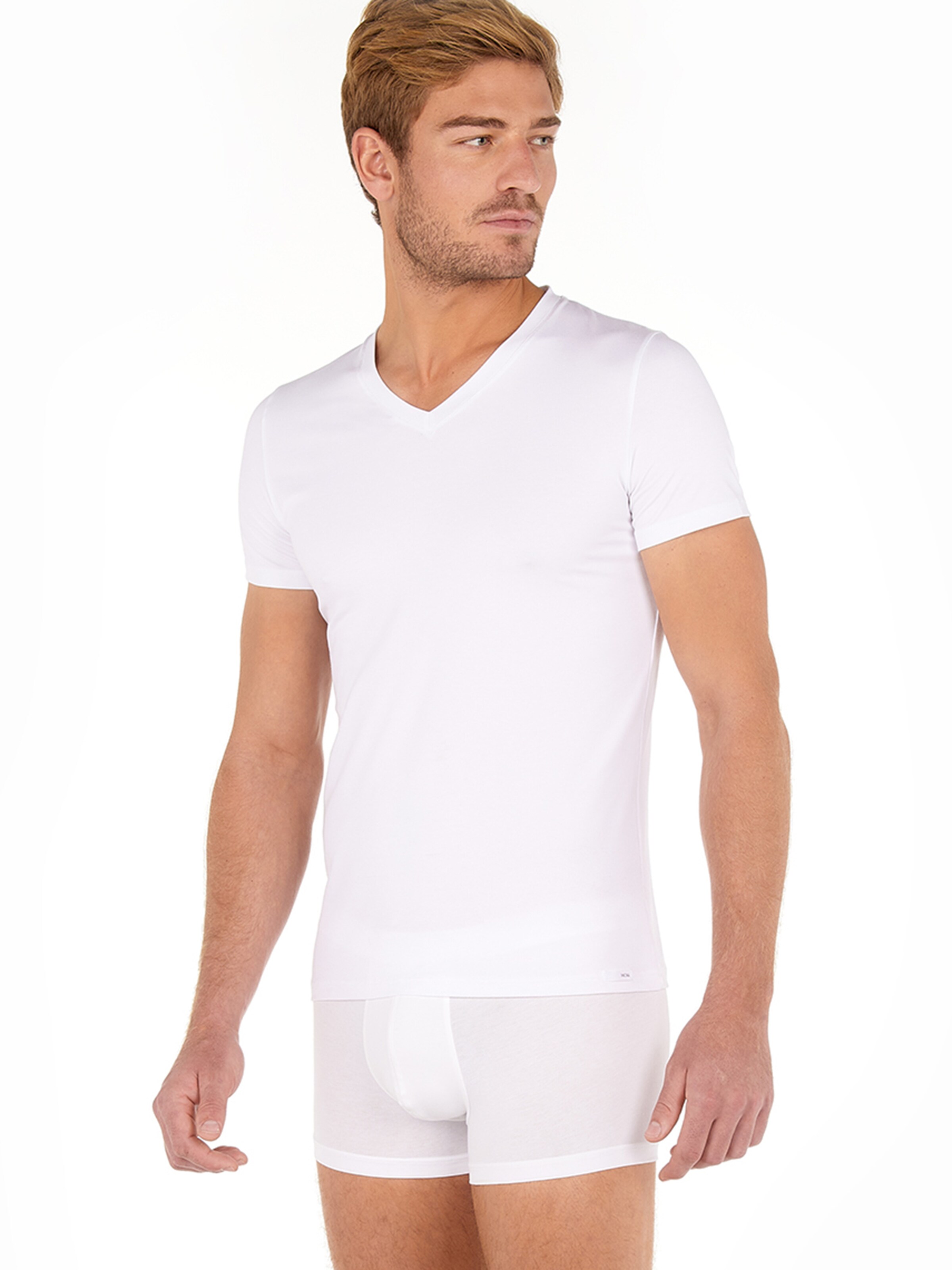 HOM Shirt in White: front