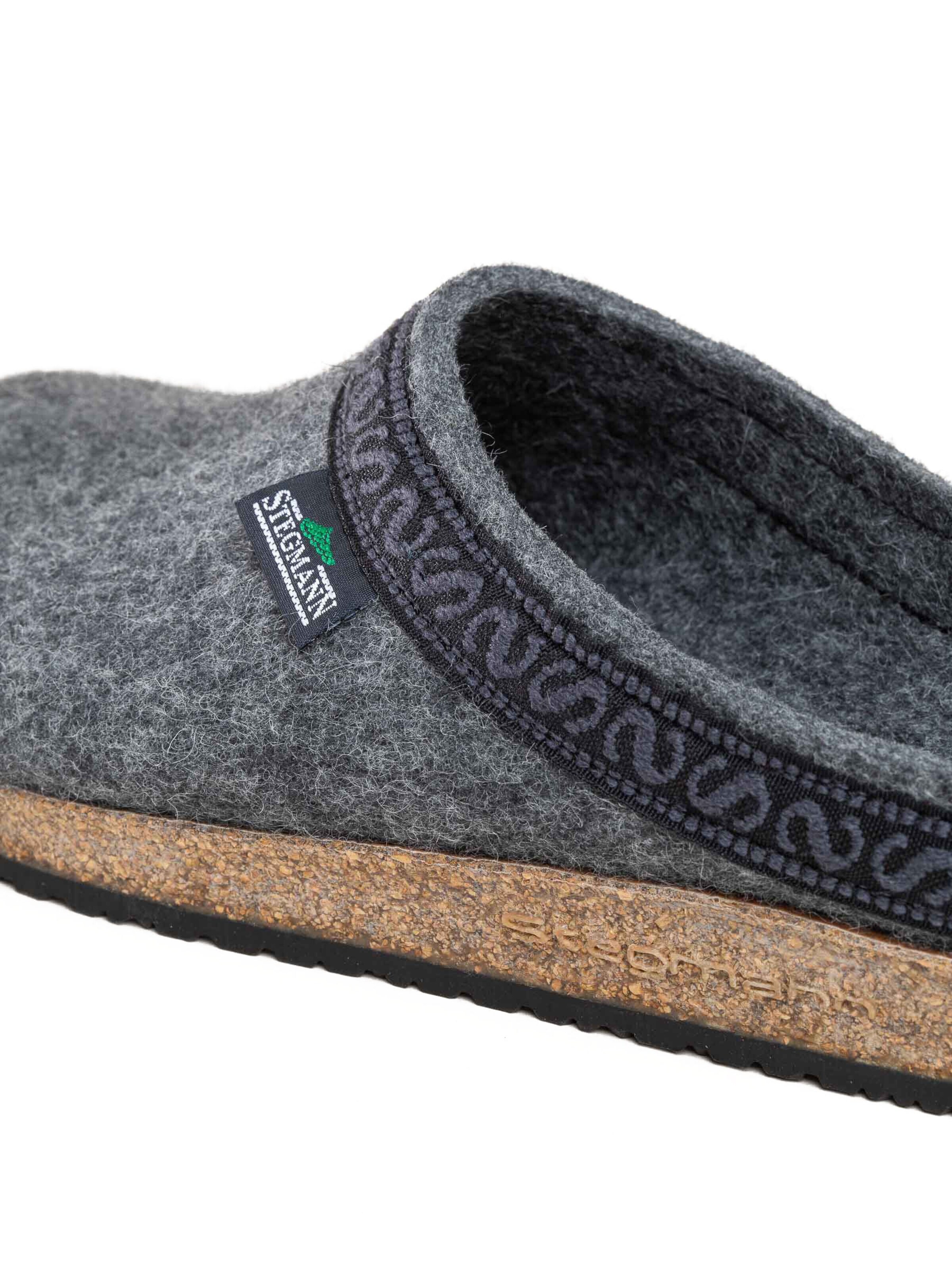 Stegmann Clogs 'Filzclogs Stegmann 108' in Grey