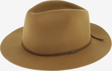 Brixton Hat & Cap in 62 in Brown: front