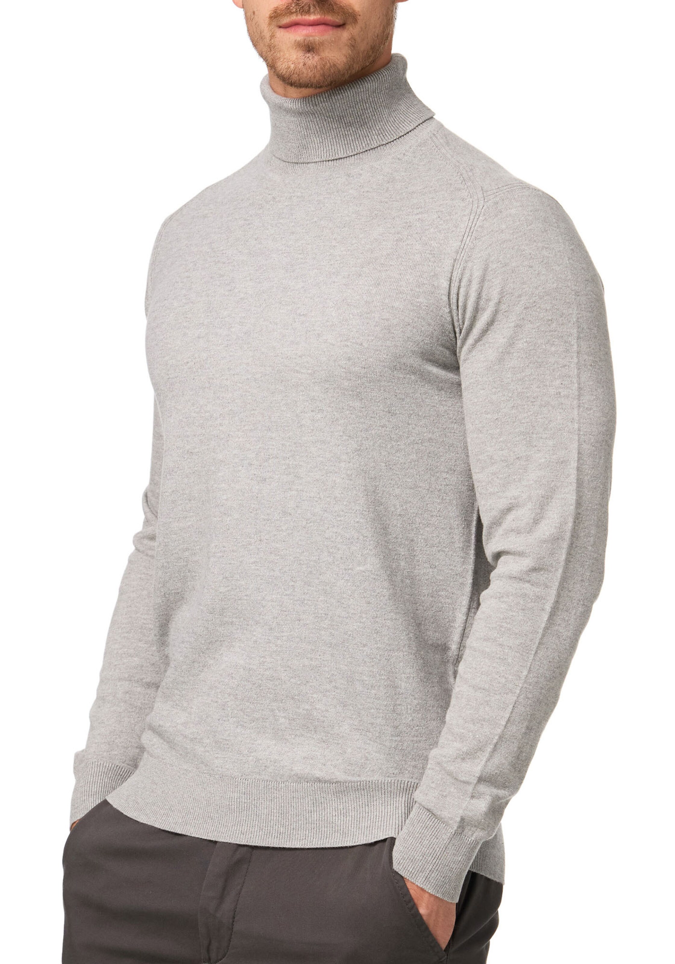 INDICODE JEANS Sweater in Grey