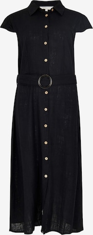 Robe-chemise Apricot en noir : devant