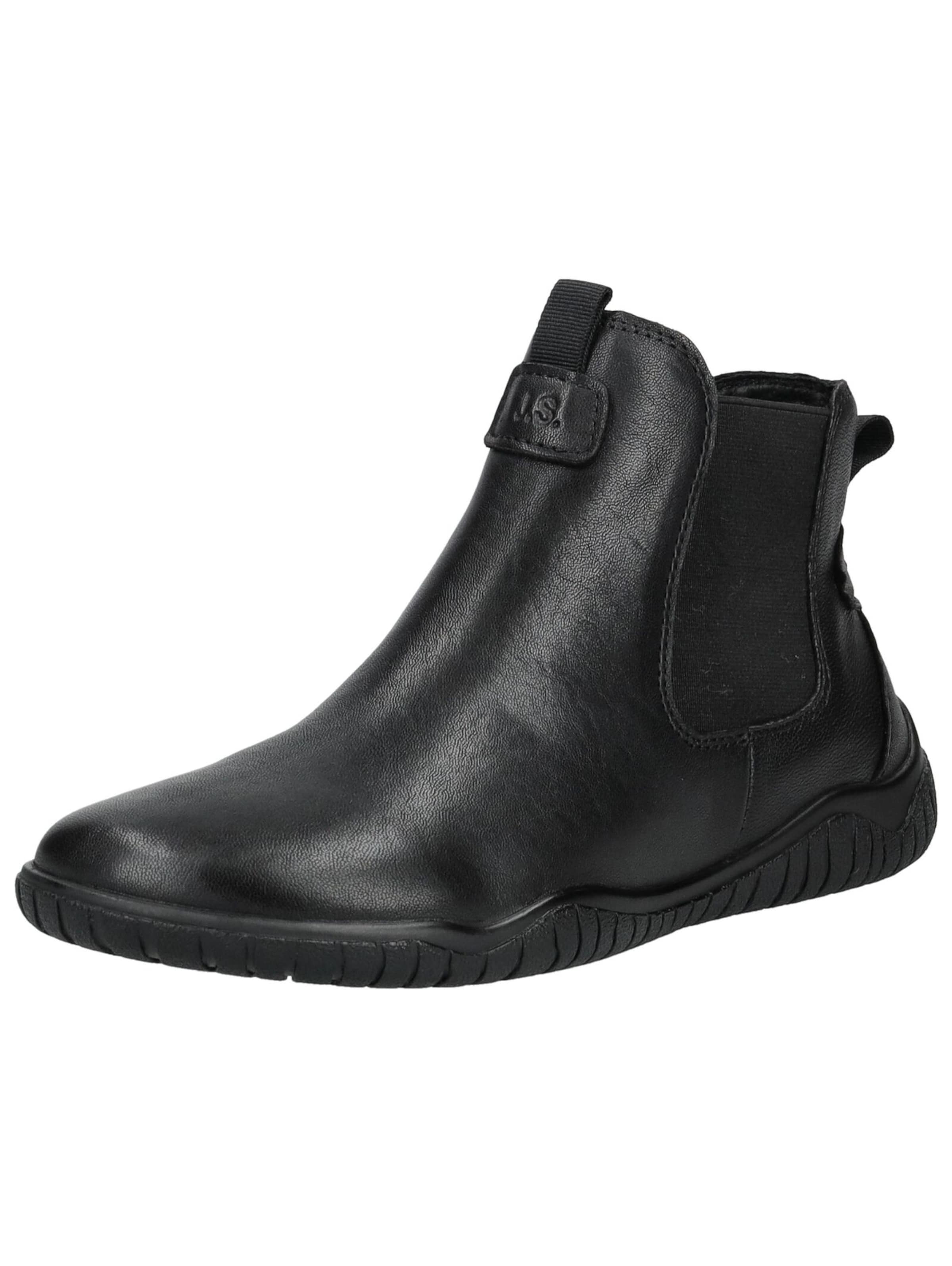 JOSEF SEIBEL Chelsea boots in Zwart: voorkant