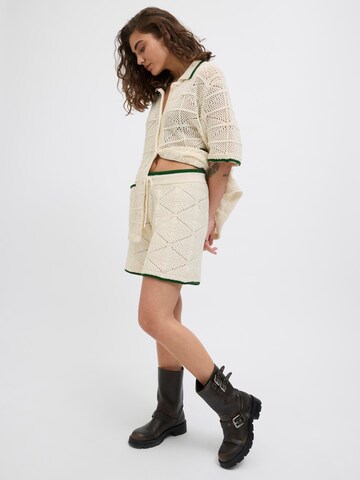 JJXX Slimfit Broek 'JXRetha' in Wit