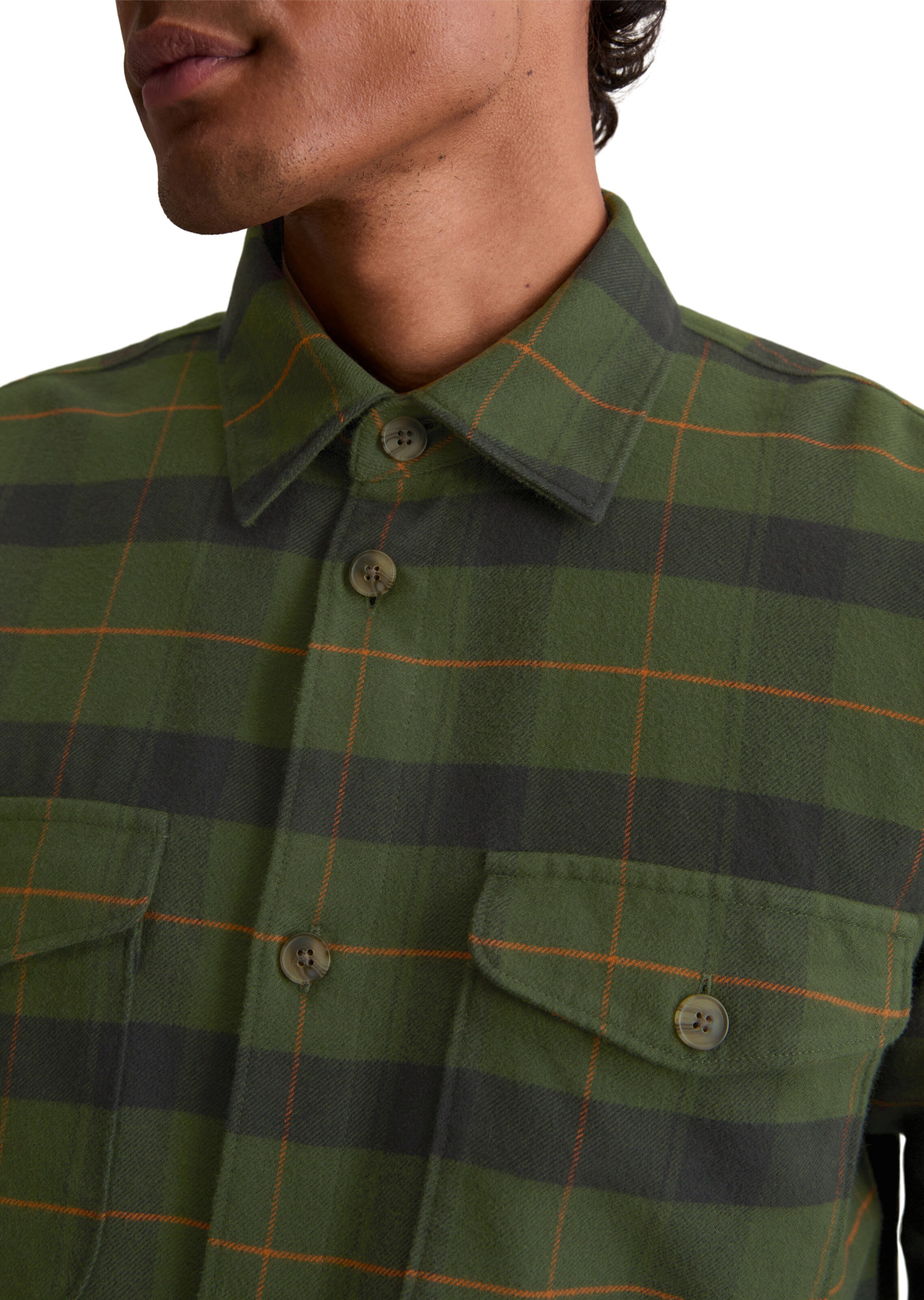 Marc O'Polo DENIM Regular fit Button Up Shirt in Green