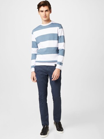 Key Largo Sweatshirt 'PENALTY' in Blauw