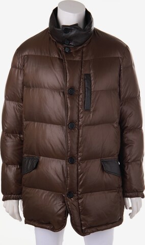 ARMANI Jacket & Coat in L-XL in Brown: front