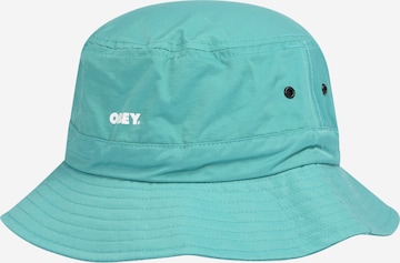 Obey Hat in Blue: front