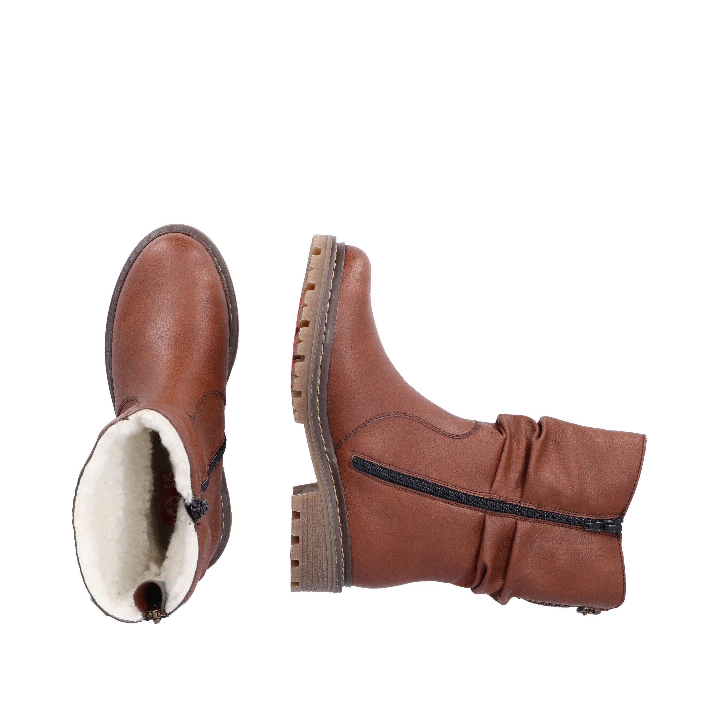 Bottes Rieker en marron