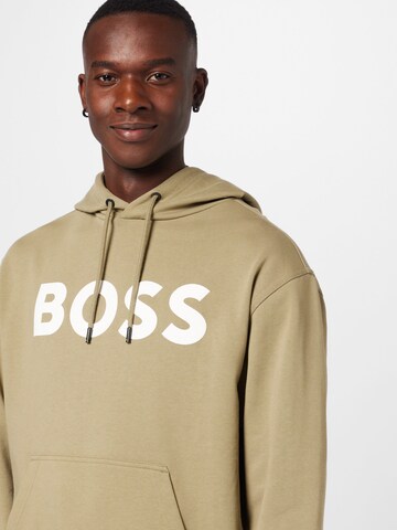 Sweat-shirt BOSS en vert