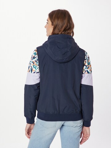 Iriedaily Between-season jacket 'Blotchy' in Blue