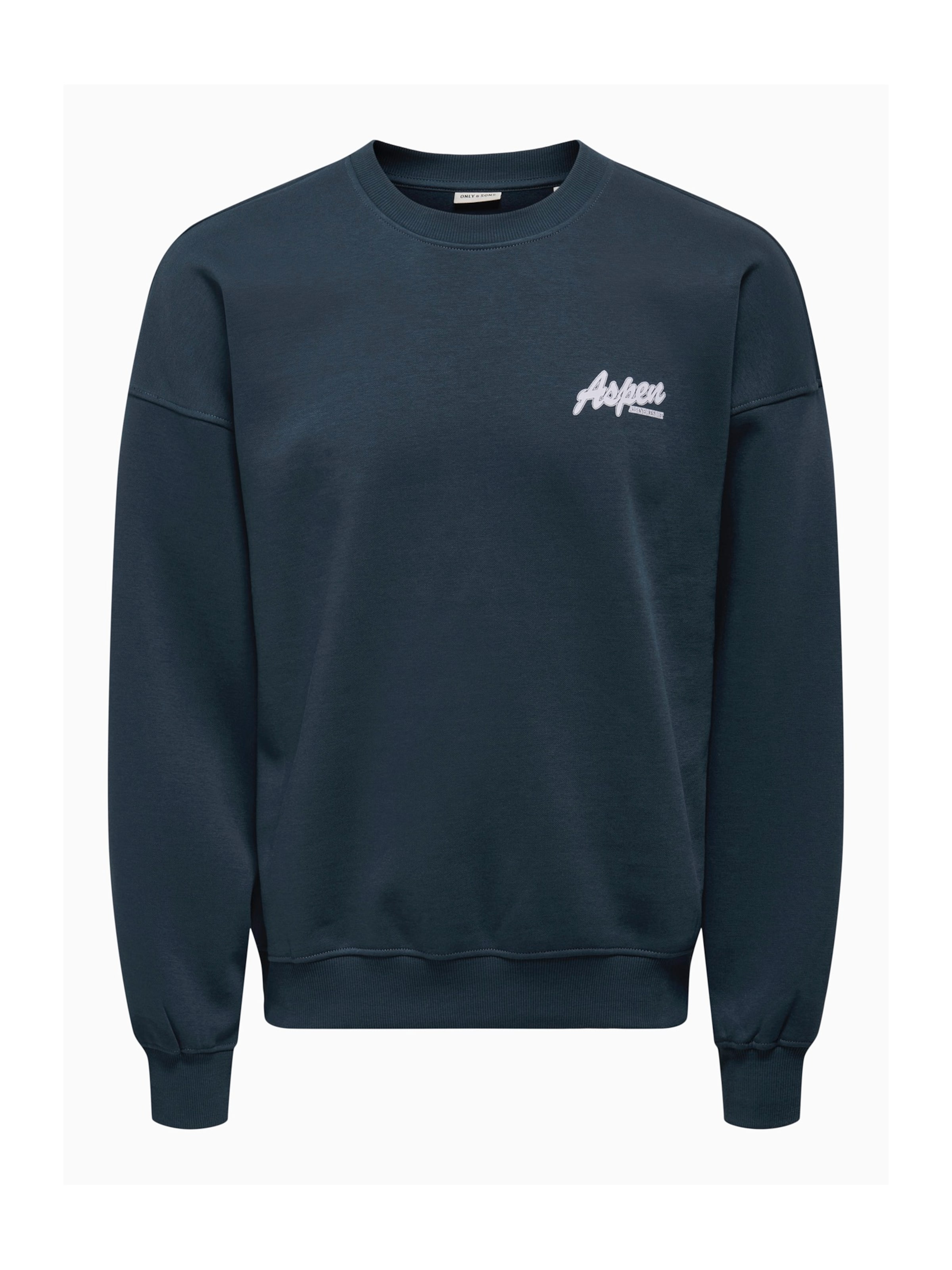 Only & Sons Μπλούζα φούτερ 'ONSCERES SKI' σε μπλε: μπροστά