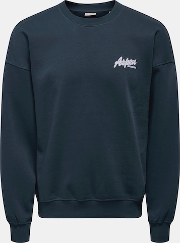 zils Only & Sons Sportisks džemperis 'ONSCERES SKI': no priekšpuses