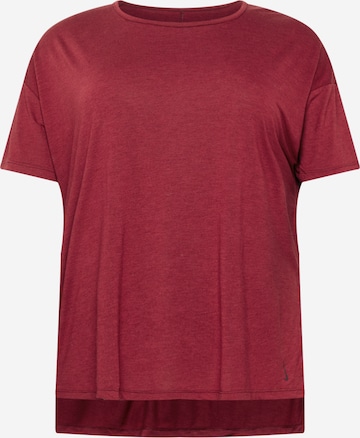 T-shirt fonctionnel Nike Sportswear en rouge : devant