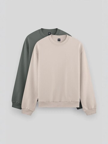 Sweat-shirt Tommy Life en beige : devant