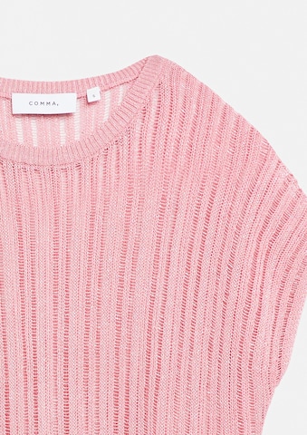 Pull-over COMMA en rose