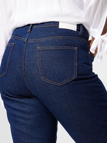 GLAMOROUS CURVE Regular Jeans in Blau