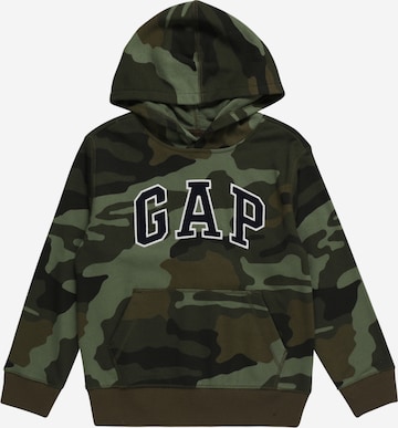 GAP Sweatshirt in Grün: predná strana