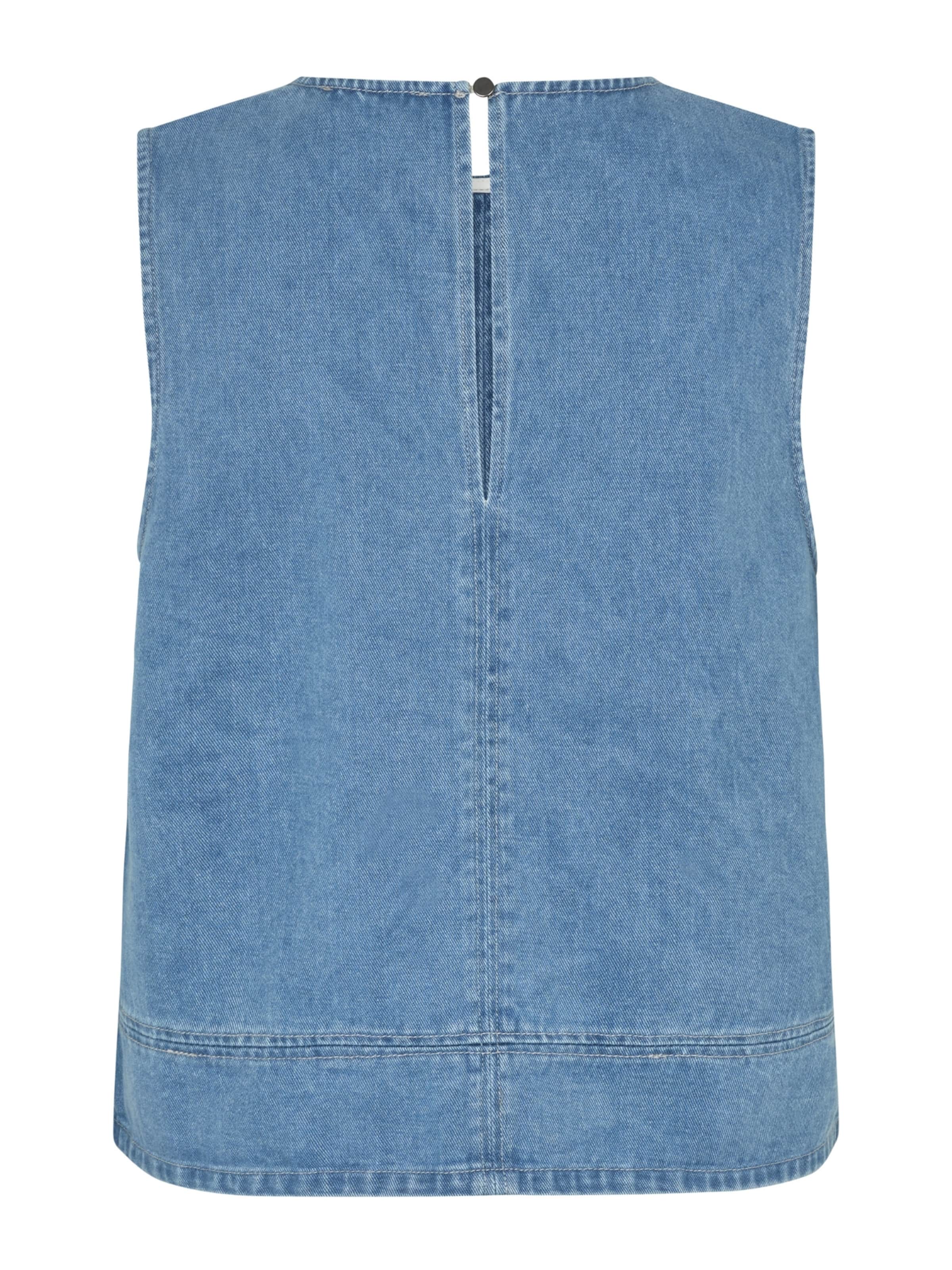 modström - Top 'Naoma' en azul