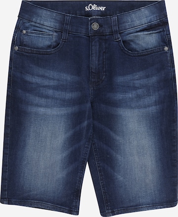 s.Oliver Regular Jeans in Blauw: voorkant