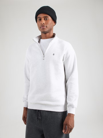 Sweat-shirt Volcom en gris : devant