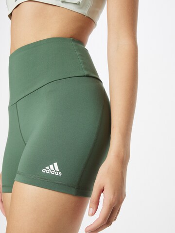 ADIDAS SPORTSWEAR Skinny Workout Pants in Green