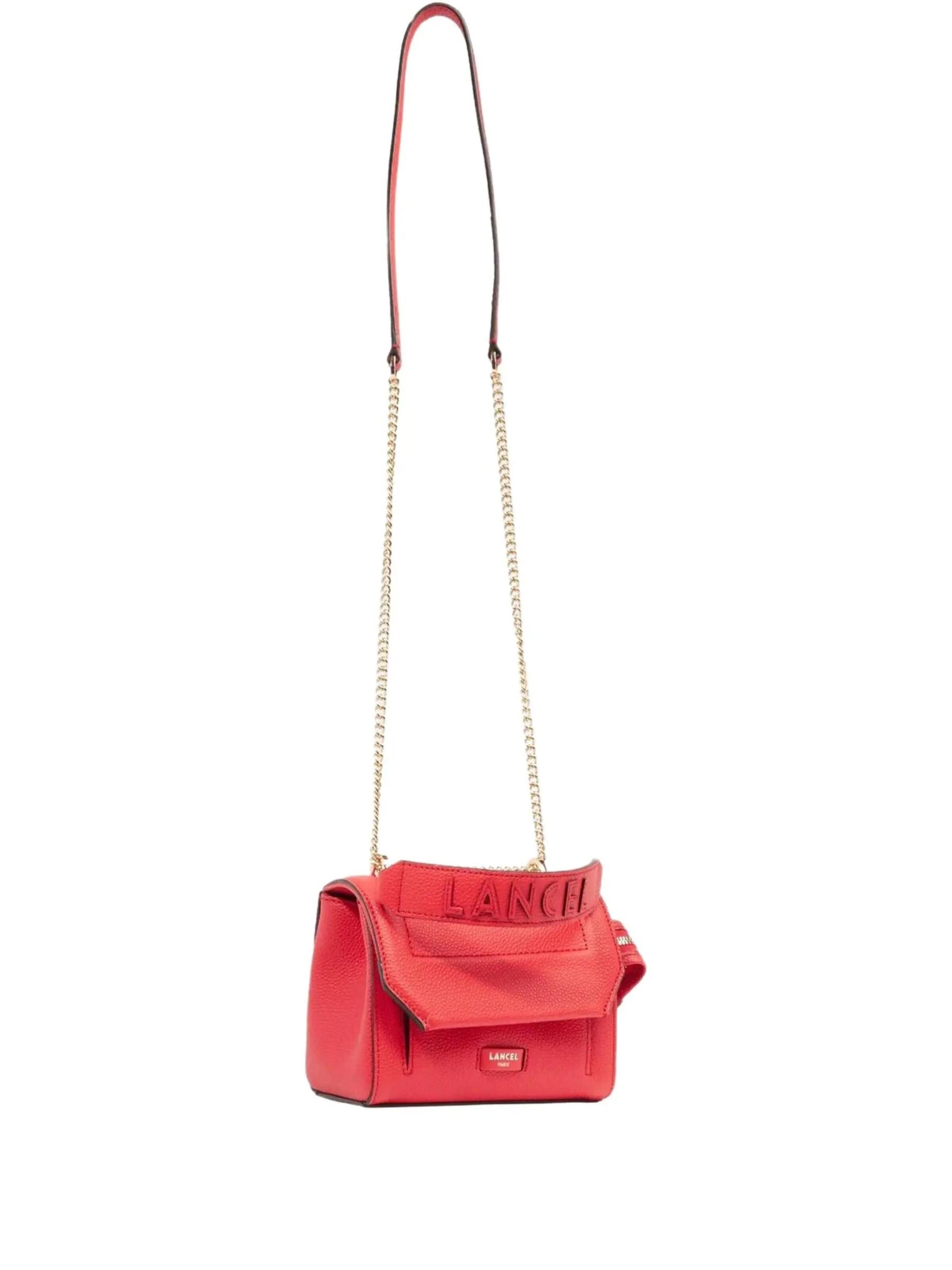 Lancel Shoulder Bag in Red