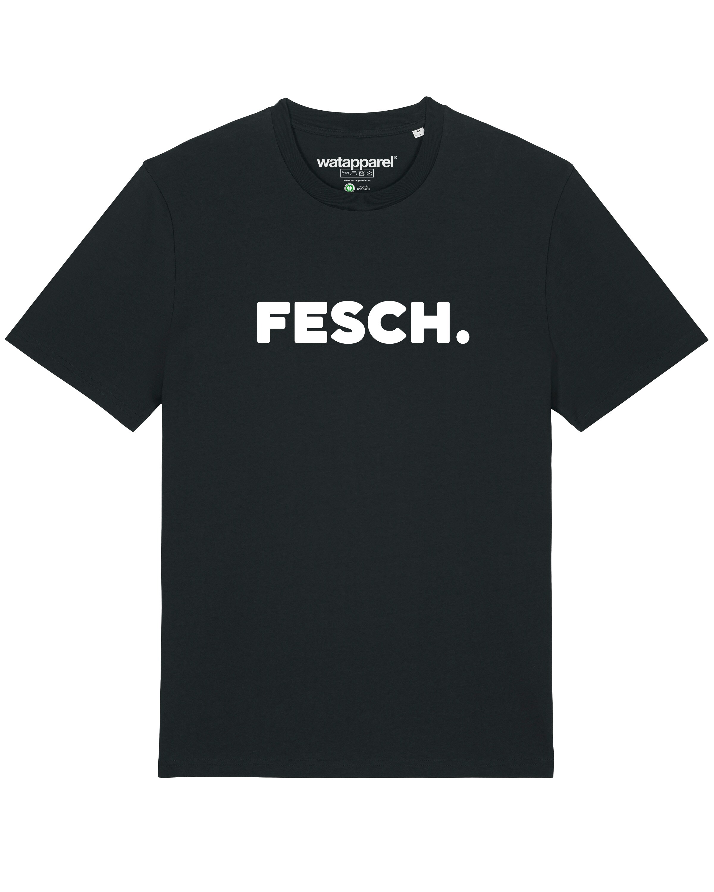 T-Shirt 'Fesch' Watapparel en noir : devant