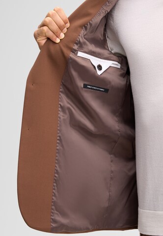 Coupe regular Veste de costume STRELLSON en marron