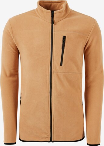 Buratti Fleece Jacket in Yellow: front