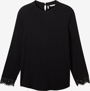 Tom Tailor Women + Blouse in Black: front