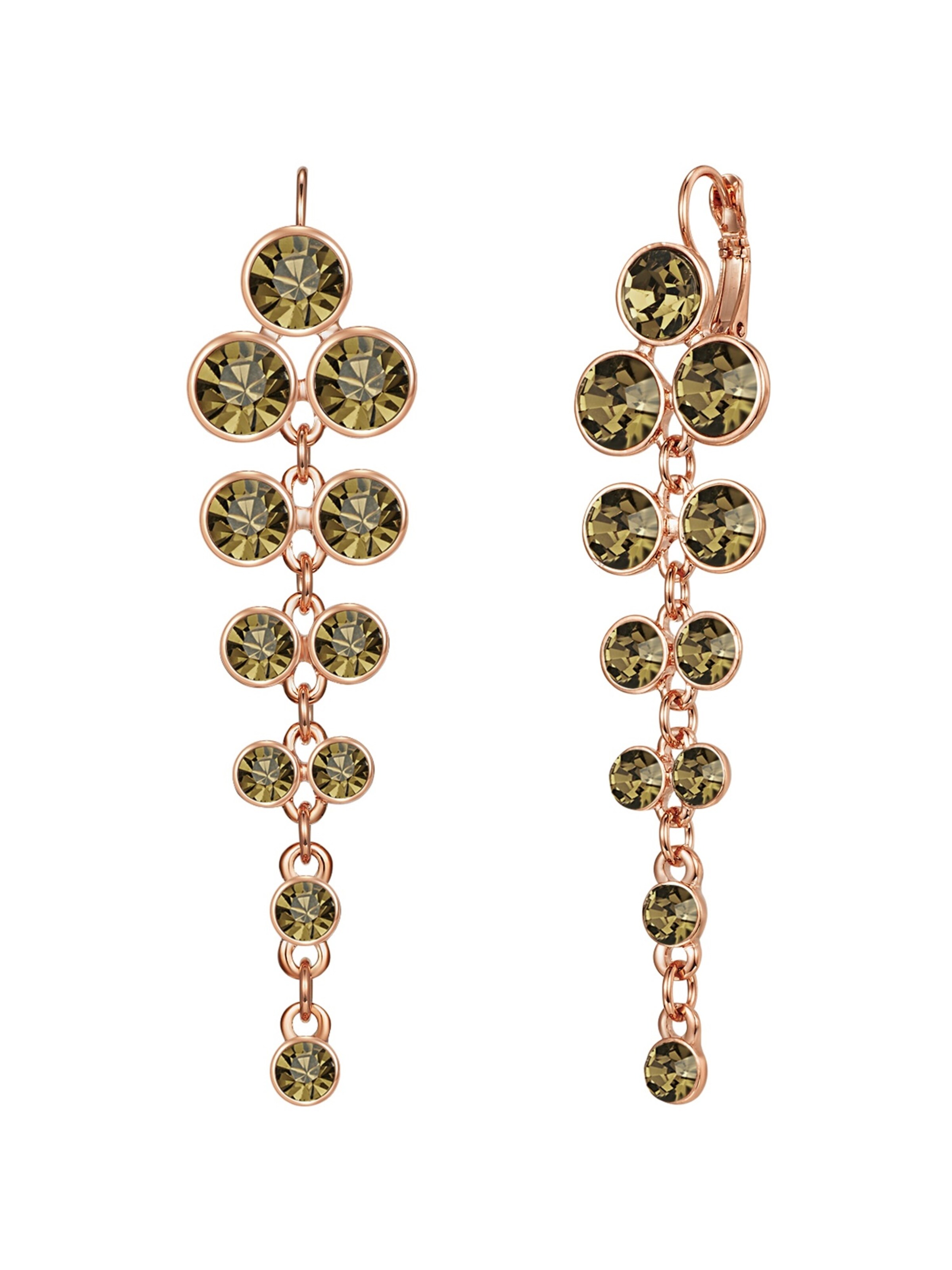 Lulu & Jane Earrings in Gold: front