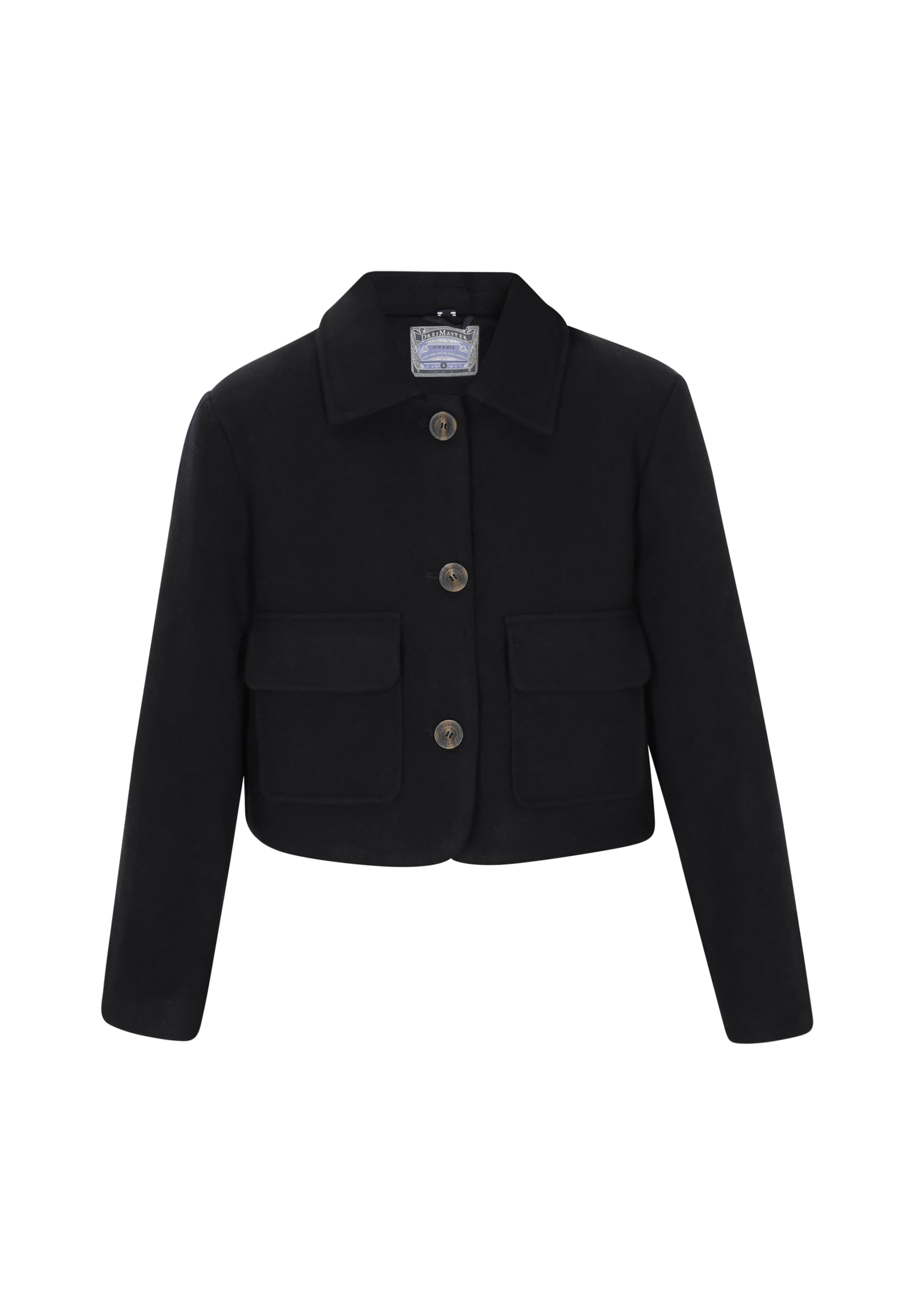 DreiMaster Vintage Демисезонная куртка в Синий: спереди