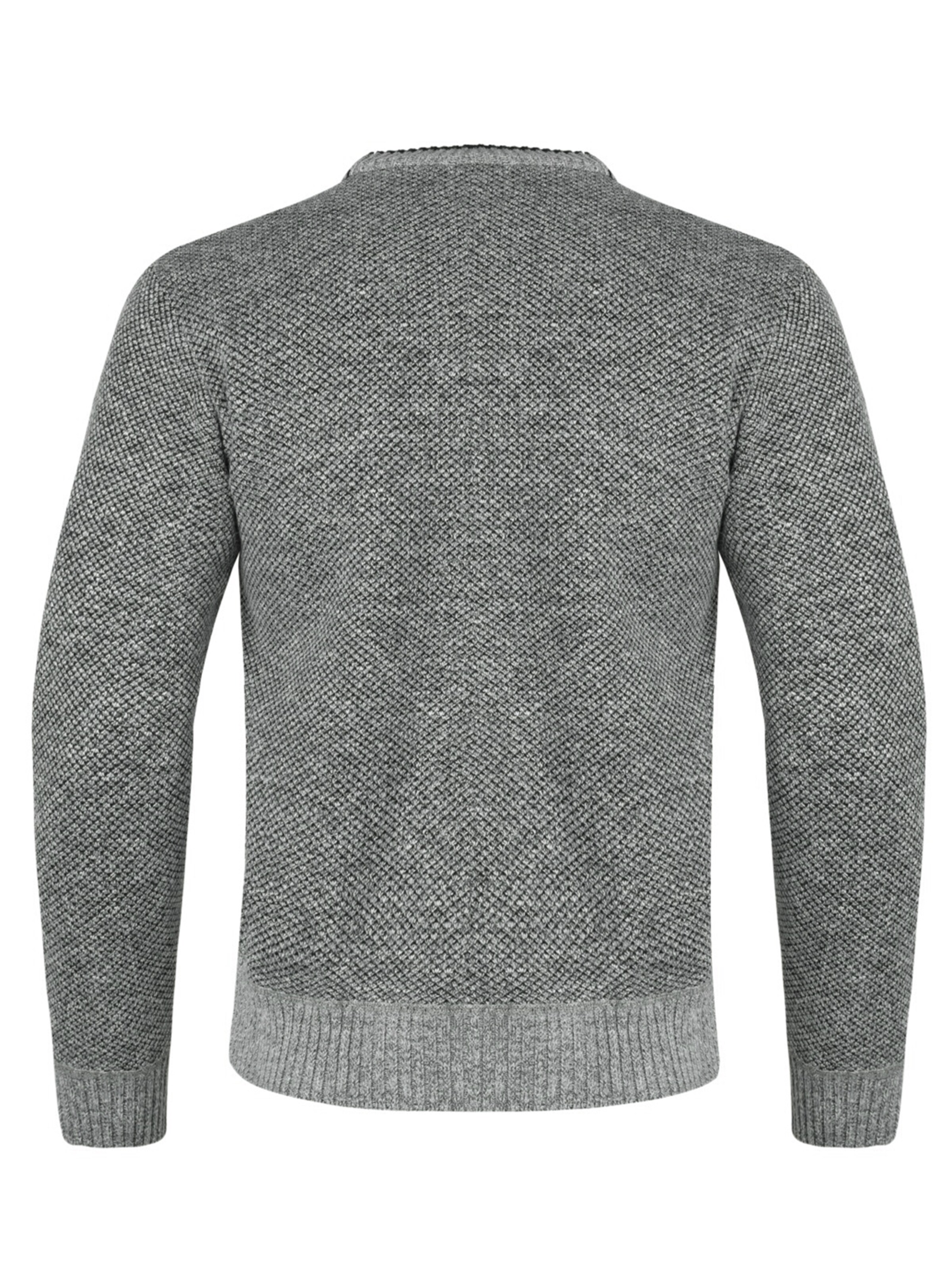 Youthup Knit Cardigan in Grey