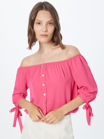 Hailys - Blusa 'Adelina' em rosa: frente