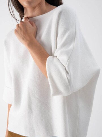 Pull-over MND en blanc