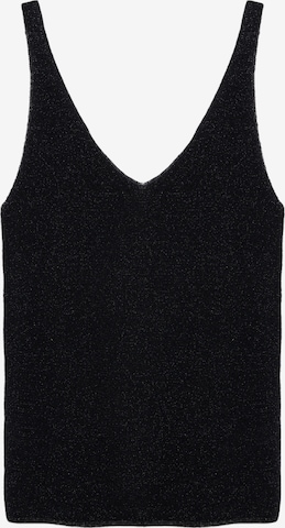 No Matter What Knitted top in Black: front