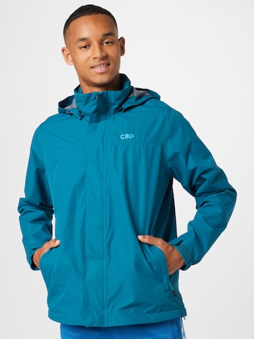 Veste outdoor CMP en bleu : devant