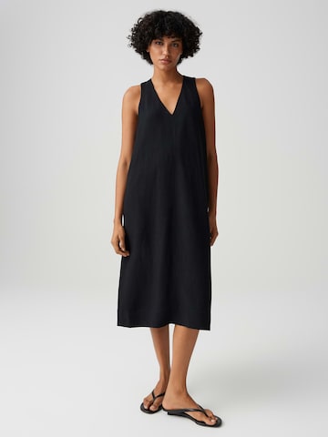 OPUS Summer Dress 'Waka' in Black: front