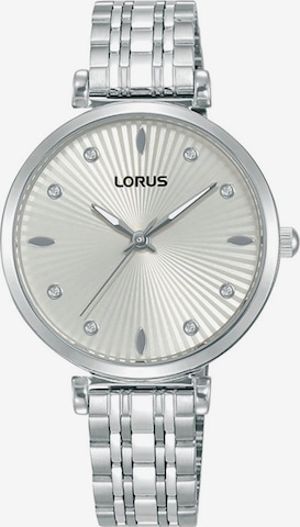 LORUS Analoguhr in Silber: Vorderseite