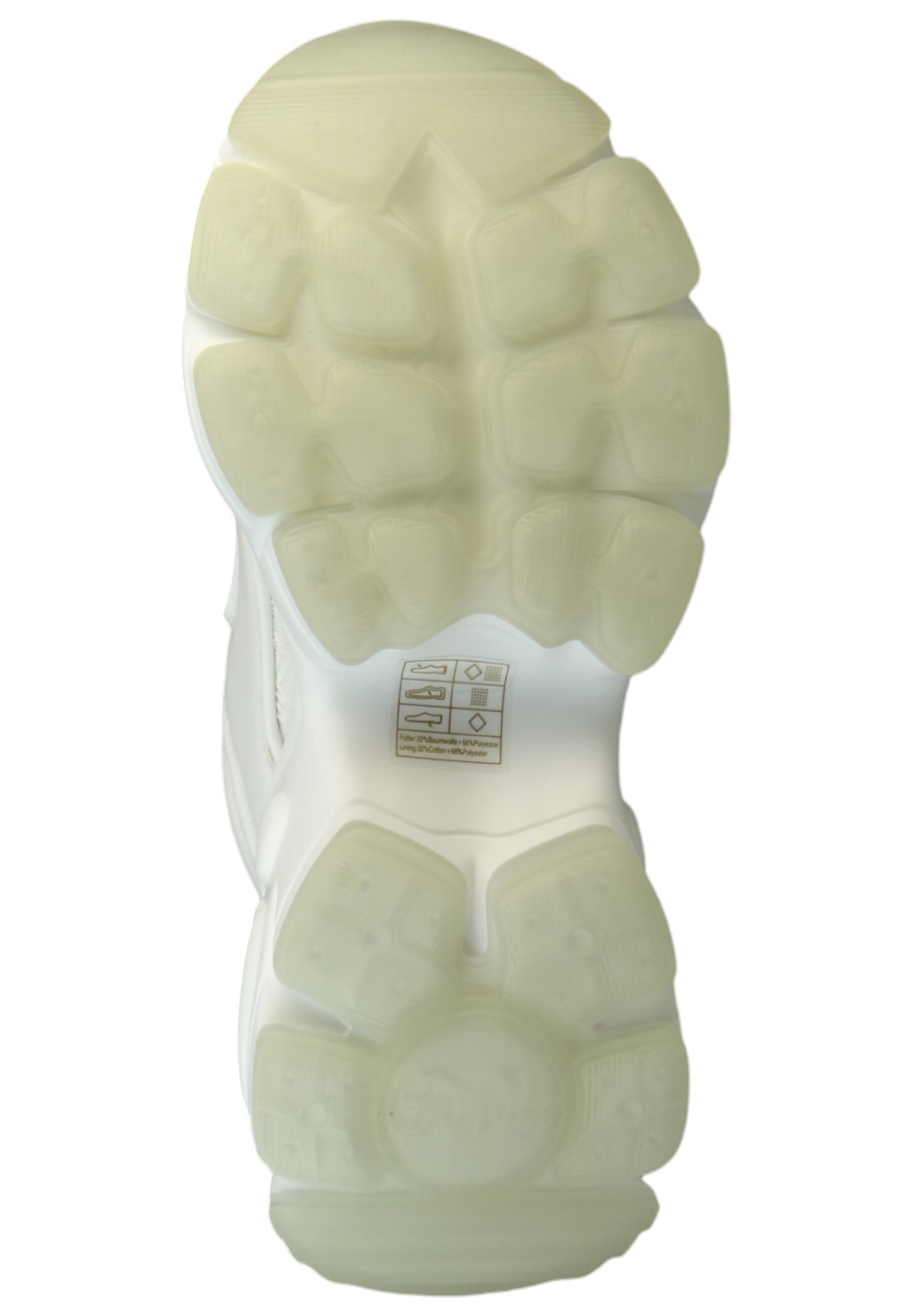 Baskets basses 'Binary Bloom' BUFFALO en blanc