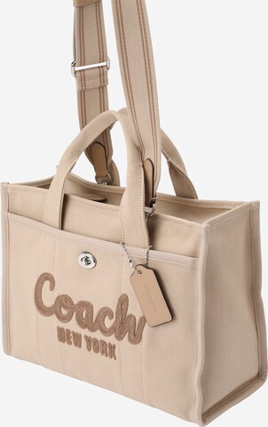 COACH Handtasche in Beige