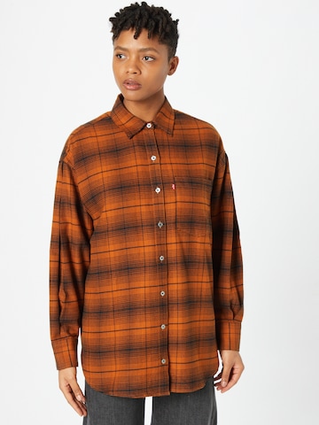 LEVI'S ® Blouse 'Silvie' in Brown: front