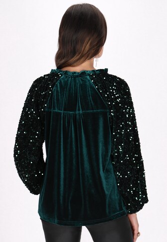 faina - Blusa en verde
