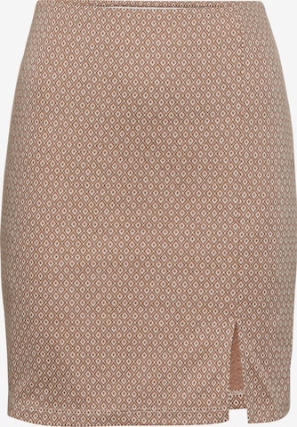 MELROSE Skirt in Brown: front